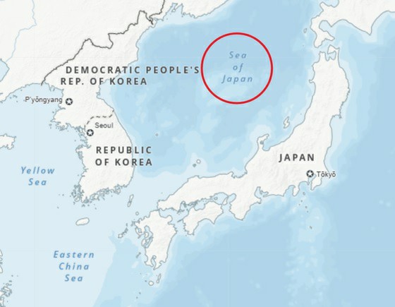 联合国管理站点地图上的“日本海”…韩国教授“东海也写”