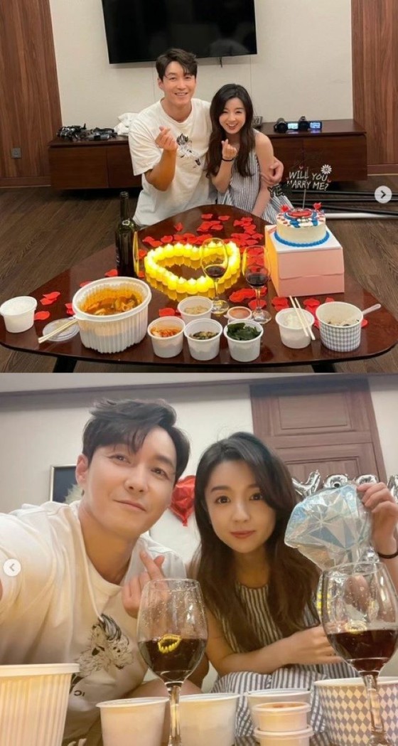 演员沉亨卓向小18岁妻子沙耶求婚？ “我感觉真的很好”