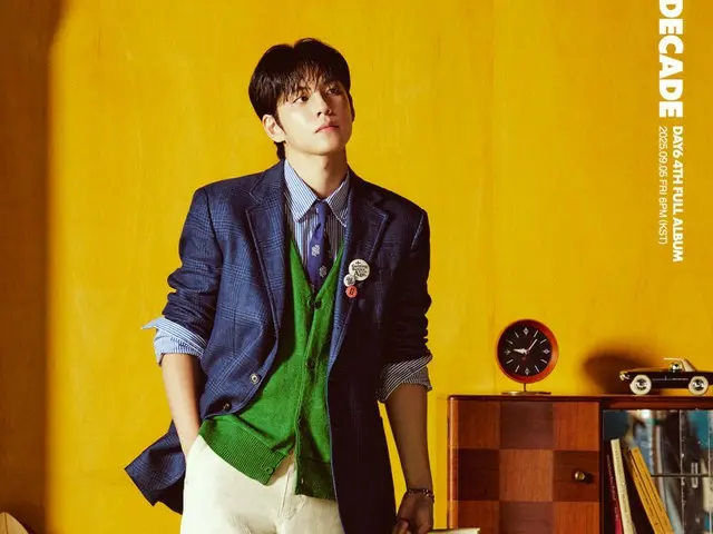 「DAY6」ウォンピル＆ドウン、ニューアルバム「The DECADE」のソロフォト公開