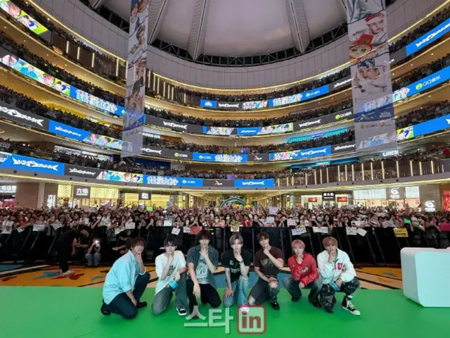 「NCT DREAM」、中国でのポップアップストアにサプライズ登場…ファン約1万5000人が集まる