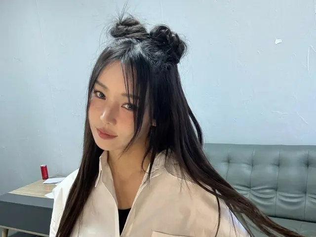 女演员南奎丽，即使她20多岁，我也相信她......可爱的双马尾
