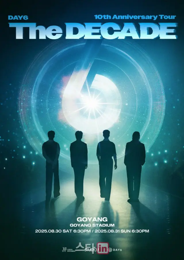デビュー10周年「DAY6」、きょう（30日）から2日間念願のコヤン総合運動場で公演実現…「K-POPバンドで初」