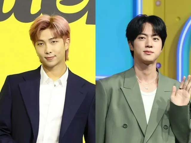BTS 的 JIN 送给 RM 一份昂贵的生日礼物——珠宝……他的财务状况是世界一流的