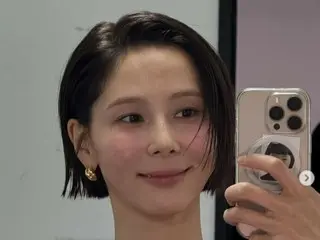 金娜琏与MY Q再婚后露出笑容