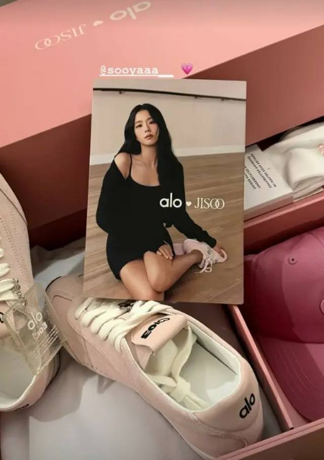 ヘリ（Girl’s Day）、「BLACKPINK」のJISOOから「限定版プレゼント」認証