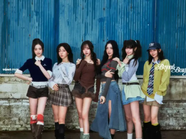 TripleS 公开了“Moon”的团体照，即将以全新面貌“msnz”回归……新专辑《Beyond Beauty》将于24日发行。