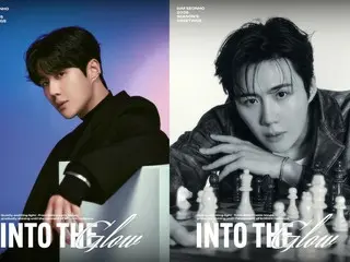 成熟性感的演员金宣虎……2026年新年祝福《Into the Glow》上映