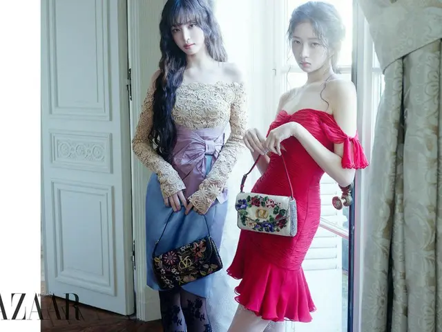 「IVE」リズ＆レイ、パリで会ったある日…優雅なシルエットのグラビア公開01