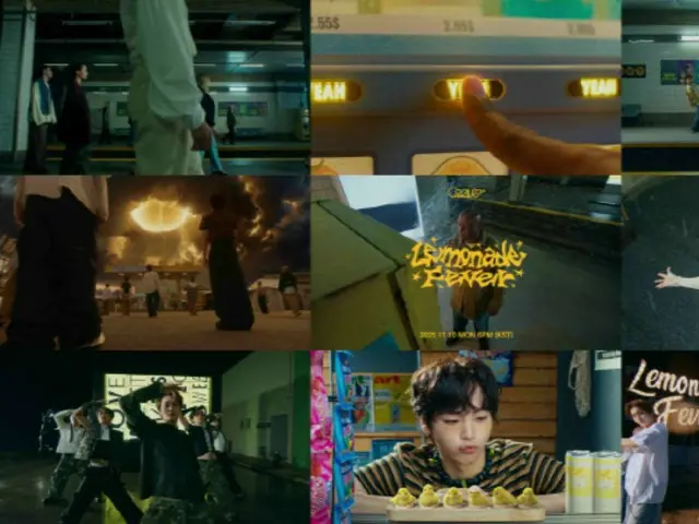 CRAVITY发布新歌《Lemonade Fever》的音乐视频预告片