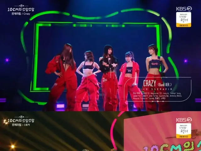 从《LE SSERAFIM》和《CRAZY》的表演到《Stalker》的翻唱……风格多样（10CM的Sudam Sudam）