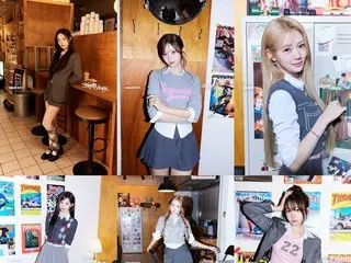 tripleS 发布全新维度“msnz”的概念图……打造令人兴奋的咖啡馆约会