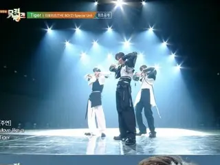 THE BOYZ成员贤宰、善宇和柱延的音乐节目《Tiger》大获成功……证明了该小分队的实力。