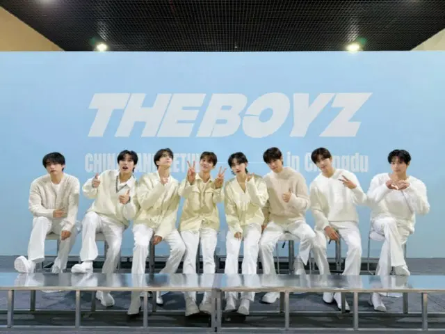 “THE BOYZ”俘获中国粉丝的心……在成都举行粉丝见面会