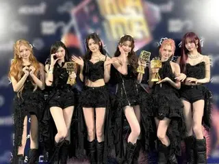 “IVE”名副其实，人气爆棚，凭借歌曲“REBEL HEART”在2025年MAMA颁奖典礼上荣获三项大奖。