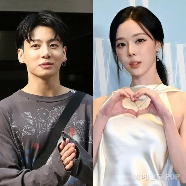 「BTS」JUNG KOOK＆「aespa」WINTER、熱愛説が浮上…カップルのタトゥーまで？