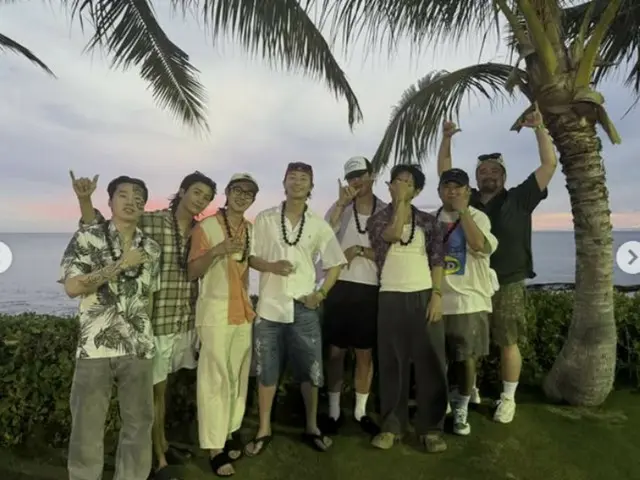 「BTS」V、チェ・ウシク＆パク・ソジュン＆パク・ヒョンシクらと韓国を離れた…意外な場所で発見