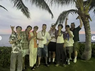 BTS成员V、崔宇植、朴叙俊和朴炯植离开韩国……却在一个意想不到的地方被发现。