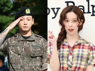 BTS成员柾国和aespa成员WINTER保持沉默，引发粉丝疯狂猜测……卡车抗议活动仍在继续，要求“去除情侣纹身”。