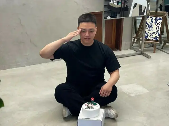 吕珍九今天（15日）入伍，加入卡图萨部队……将告别1年半的军旅生涯。