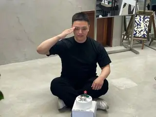 吕珍九今天（15日）入伍，加入卡图萨部队……将告别1年半的军旅生涯。