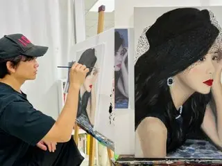 演员池城和他的妻子、演员李宝英的肖像是首部作品“惊人的绘画能力”