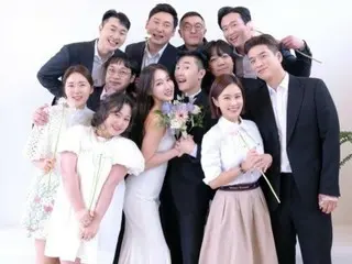 喜剧演员李相浩与《PRODUCE 101》前成员金子英今日（24日）举行婚礼