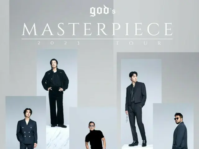 レジェンドグループ「god」、11月10日ソウル公演からスタート…「god's MASTERPIECE」メインポスター公開