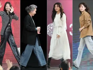 参加釜山电影节的明星们以休闲装而非礼服吸引眼球。