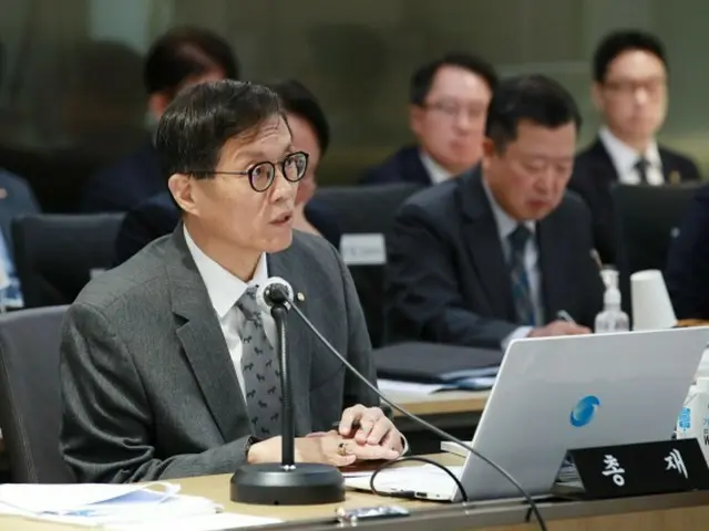 韓国銀行総裁「ことしの成長率展望が “より低くなるか”を注視」