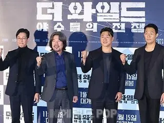朴成雄、吴大焕、吴达洙、朱石泰在电影《The Wild》中展开激烈的演技大战
