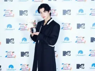 [官方] 车银优在日本“MTV VMAJ 2023”上荣获亚洲首个“全球偶像奖”