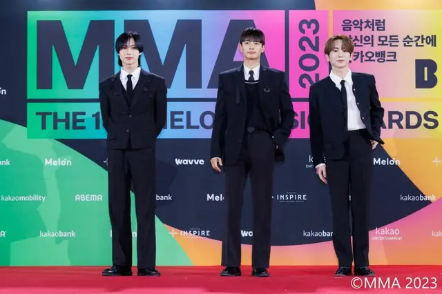 【フォトレポ】「SHINee」、「MMA 2023」レッドカーペットイベントに登場