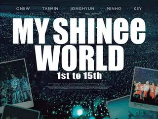 纪念SHINee出道15周年特别演唱会电影《MY SHINee WORLD》日文版海报视觉公开！