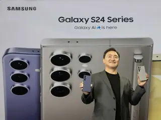 三星电子发布AI智能手机“Galaxy S24”搭载“Galaxy AI”=韩国报道