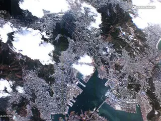 韩国太空初创公司发布清晰的釜山卫星图像 = 韩国