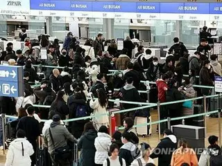 2023年韩国和日本外国游客数量排名第一=日本游客数量是韩国的3倍