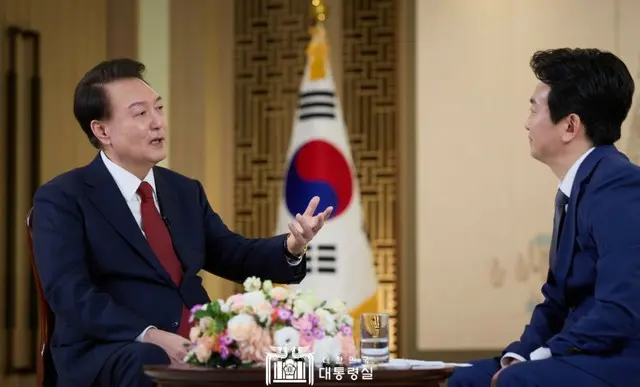 尹大統領がKBSと特別対談…「韓中間の国政・対外関係基調は異なっていない」
