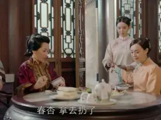 《现在的中国剧》《如月花开》第48集，胡英梅允许古月西布店出售织造局生产的西布=剧情/剧透