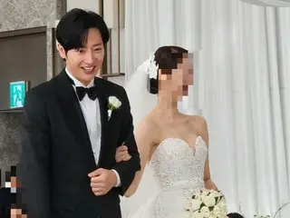 演员李相烨与美丽新娘的婚礼……“看得出来他们非常相爱”