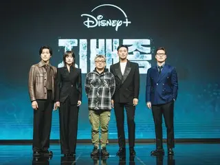 [活动报道] 朱智勋和韩孝珠首次合作主演的电视剧《优势种》制作发表会“朱智勋在片场看起来是个可靠的制作人”