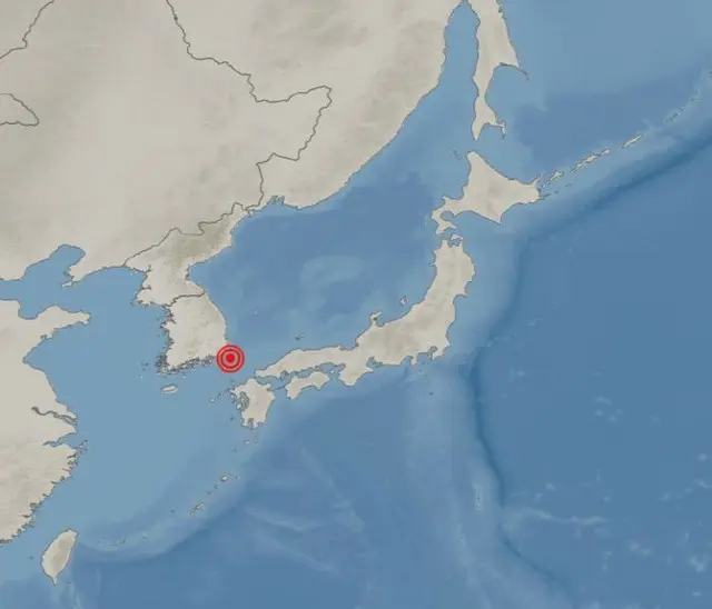 対馬近海でM3.9規模の地震…釜山などで揺れ検知＝韓国