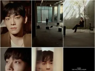 “EXO”CHEN发布第四张迷你专辑《DOOR》心情预告片