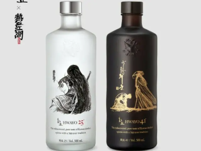 烧酒“Hoya”与人气漫画“热结流氓”合作，限量销售10,000瓶=韩国
