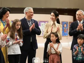 韩国第一夫人计划在乌克兰举办儿童画展……“我想分享对生命的尊重”