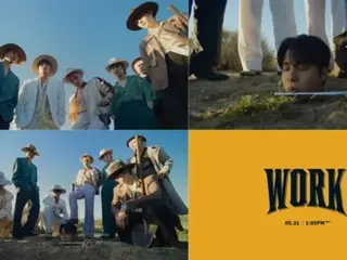 《ATEEZ》新歌《WORK》MV预告公开……让人上瘾的混合曲