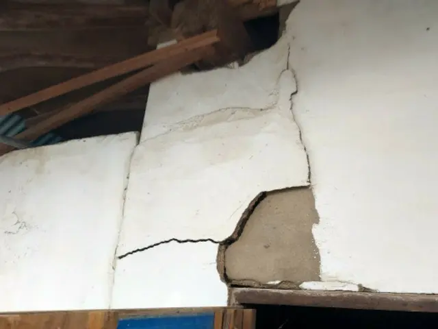 「壁にひびが入った」…扶安でM4．8の地震、揺れの報告相次ぐ＝韓国