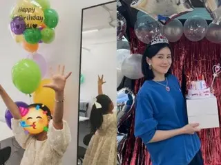 “志成&李宝英的女儿”9岁了……母亲李宝英为女儿举办了充满爱的生日派对