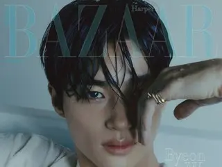 演员卞佑锡第四期时尚杂志封面发布...从男孩般的美到颓废的美