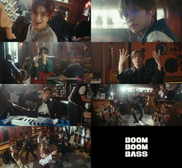 「RIIZE」が新曲「Boom Boom Bass」のミュージックビデオティーザー映像を公開した。