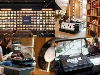 纪念首张迷你专辑发行的“RIIZE”快闪店大获成功……“开放”现场大排长龙
